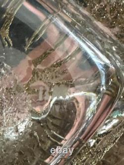 Vase / pot de fleurs en verre artistique par Benny Motzfeldt pour Plus Fredriksad