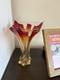 Vase Torsad&eacute; Vintage Murano En Verre D'art Fratelli Toso Souffl&eacute; &agrave; La Main, 10,5 Po De Haut, Italie