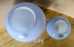 Vases à fleurs en verre art de la ligne Studio Lustre Glaze de Royal Brierley