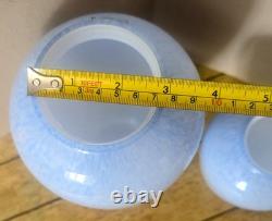 Vases à fleurs en verre art de la ligne Studio Lustre Glaze de Royal Brierley