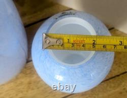 Vases à fleurs en verre art de la ligne Studio Lustre Glaze de Royal Brierley