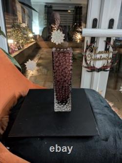 Verre Whitefriars 8 Clous 9808 Aubergine