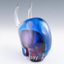 Verre de Murano Buffalo attribué à Livio Seguso années 1970
