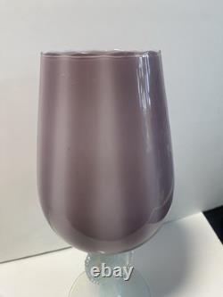 Verre empoli stelvia à pied en cameo des années 1960