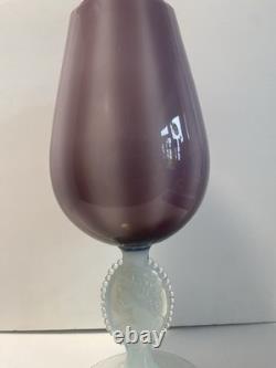 Verre empoli stelvia à pied en cameo des années 1960