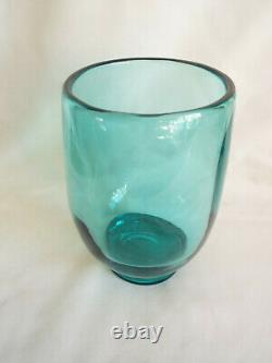 Whitefriars Barnaby Powell Emerald 9088 Modèle Vase