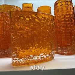 Whitefriars Tangerine à front courbé clouté 9685